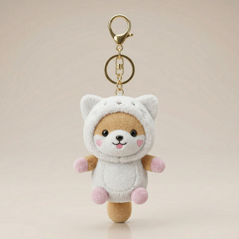 Mini Cat Shiba Squirrel Plush