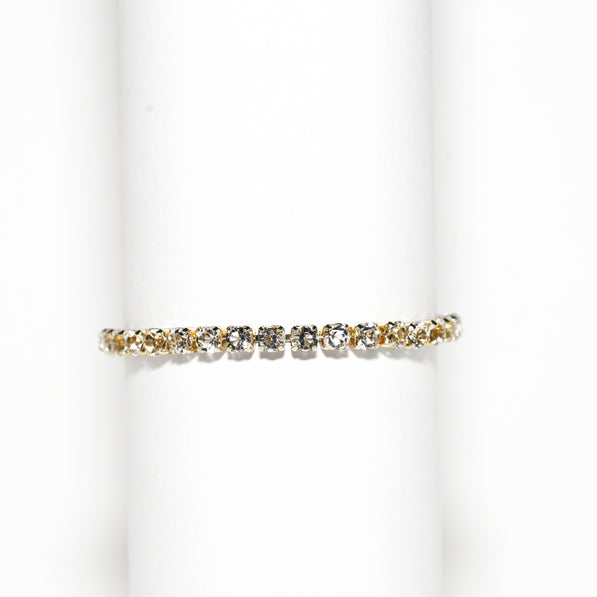 Adjustable Cubic Gold Bracelet