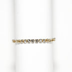 Adjustable Cubic Gold Bracelet