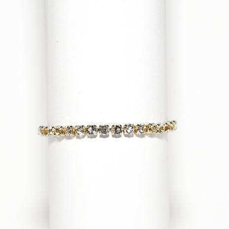 Adjustable Cubic Gold Bracelet