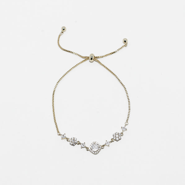 Gold Crystal Radiance Bracelet