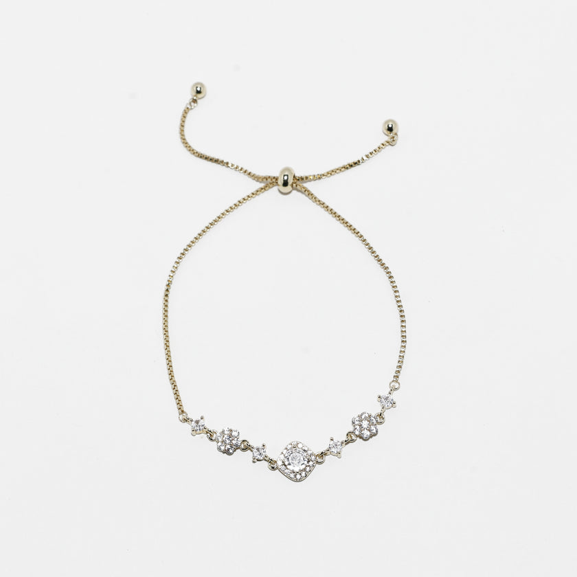 Gold Crystal Radiance Bracelet