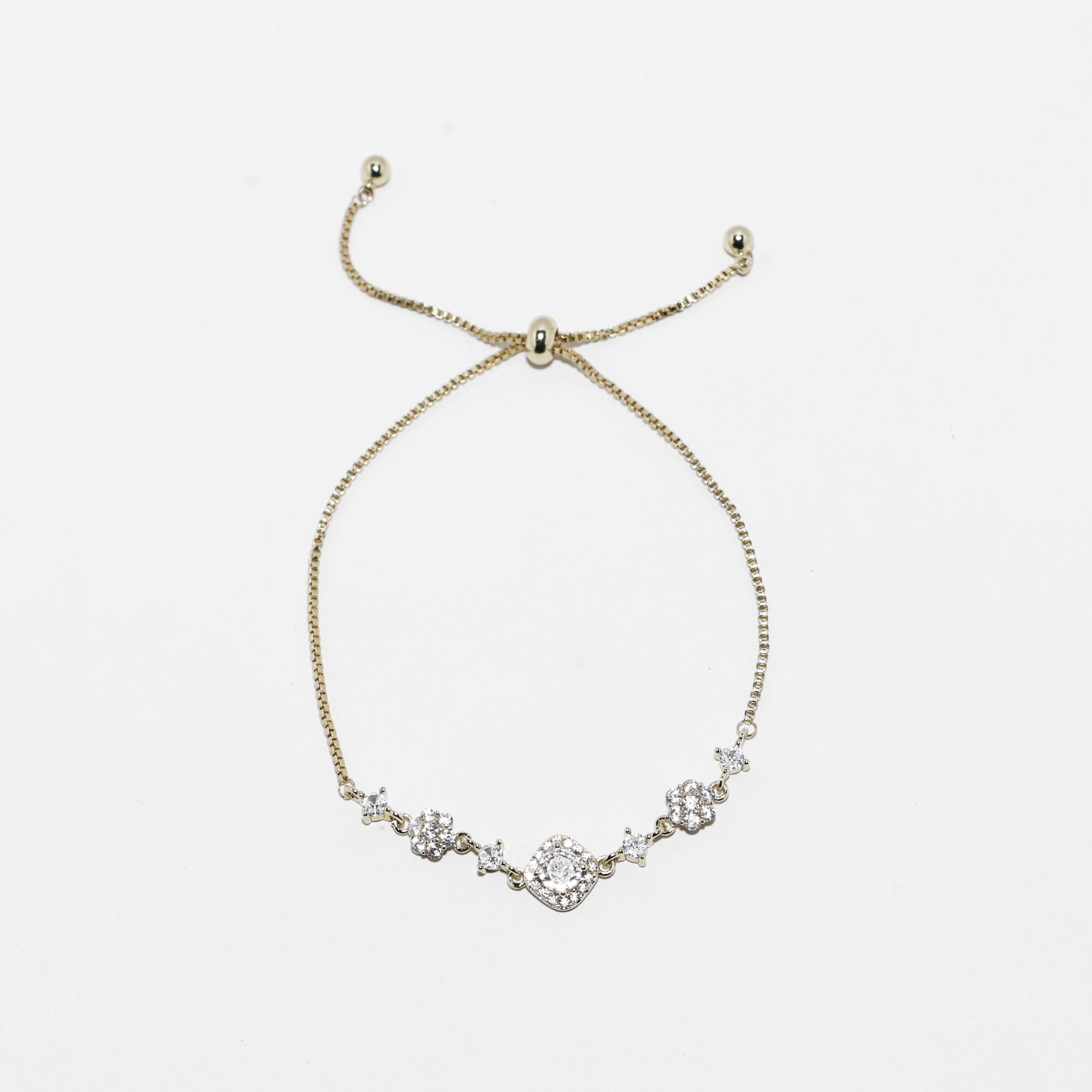 Gold Crystal Radiance Bracelet