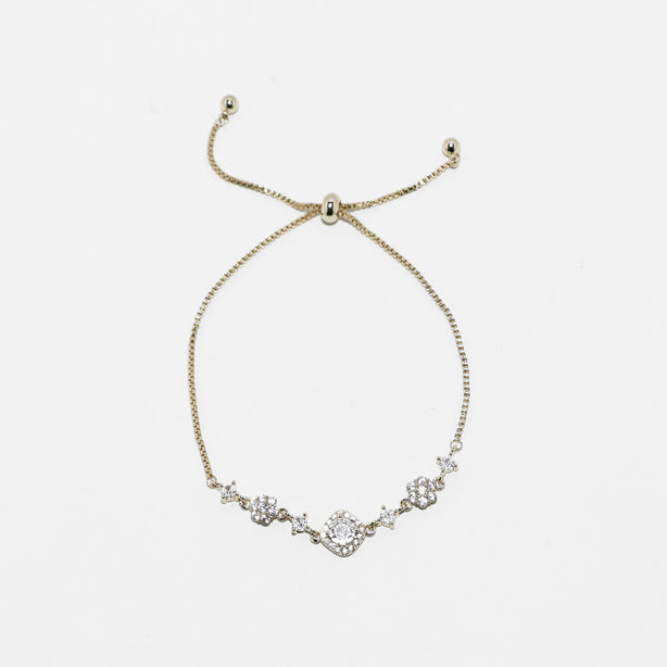 Gold Crystal Radiance Bracelet