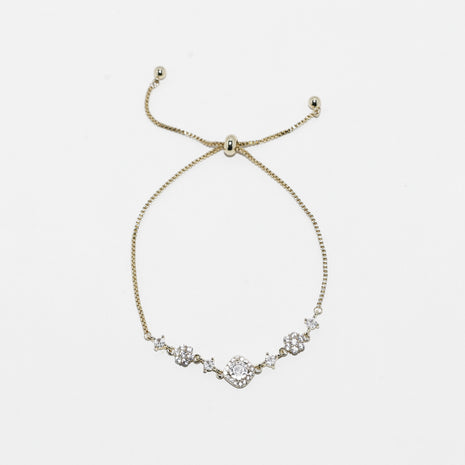 Gold Crystal Radiance Bracelet
