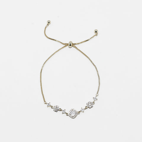 Gold Crystal Radiance Bracelet