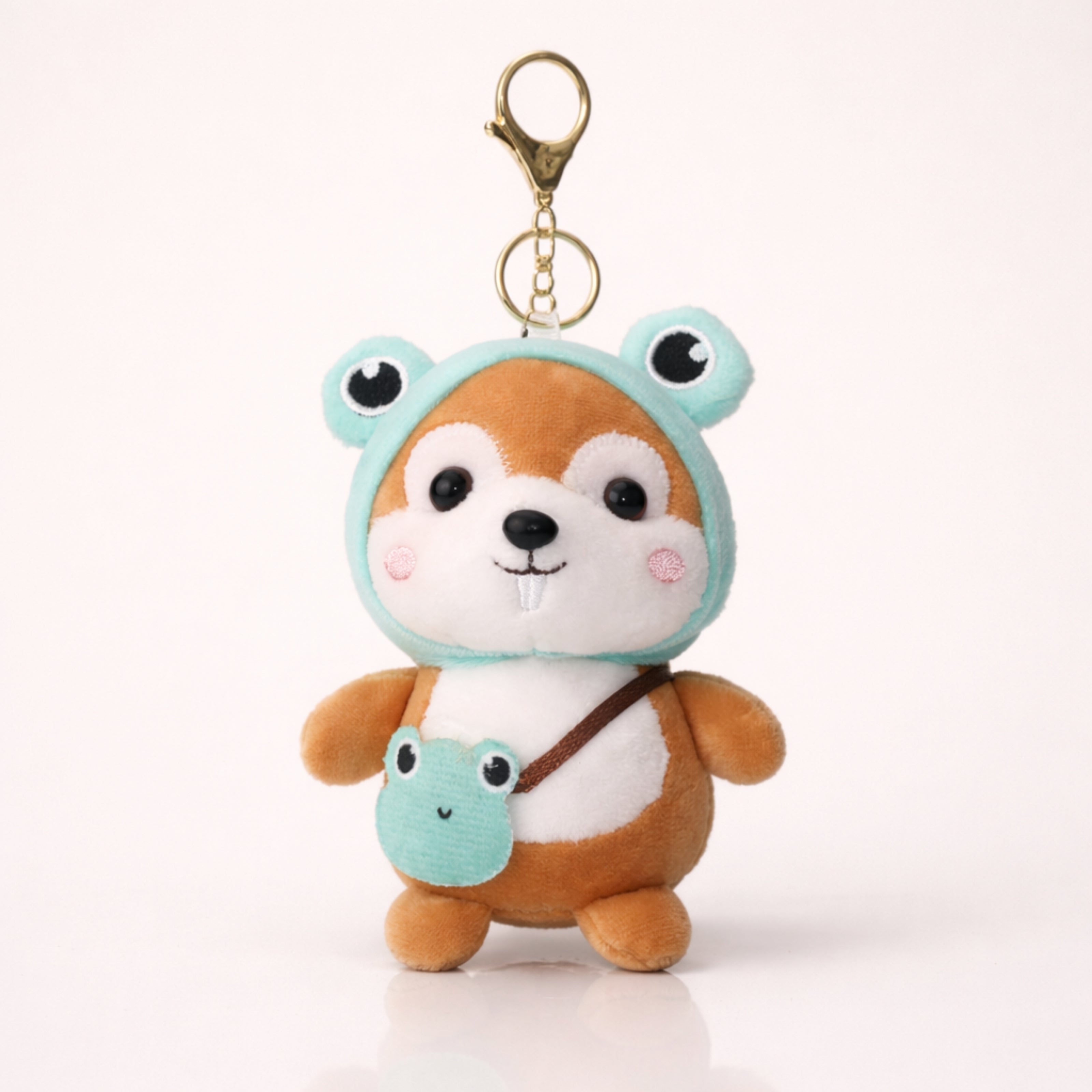Froggy Mint Shiba Plush