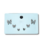 Crystal Butterfly Stud Set