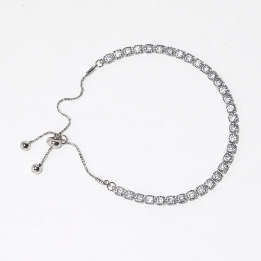 Adjustable Cubic Stone Bracelet