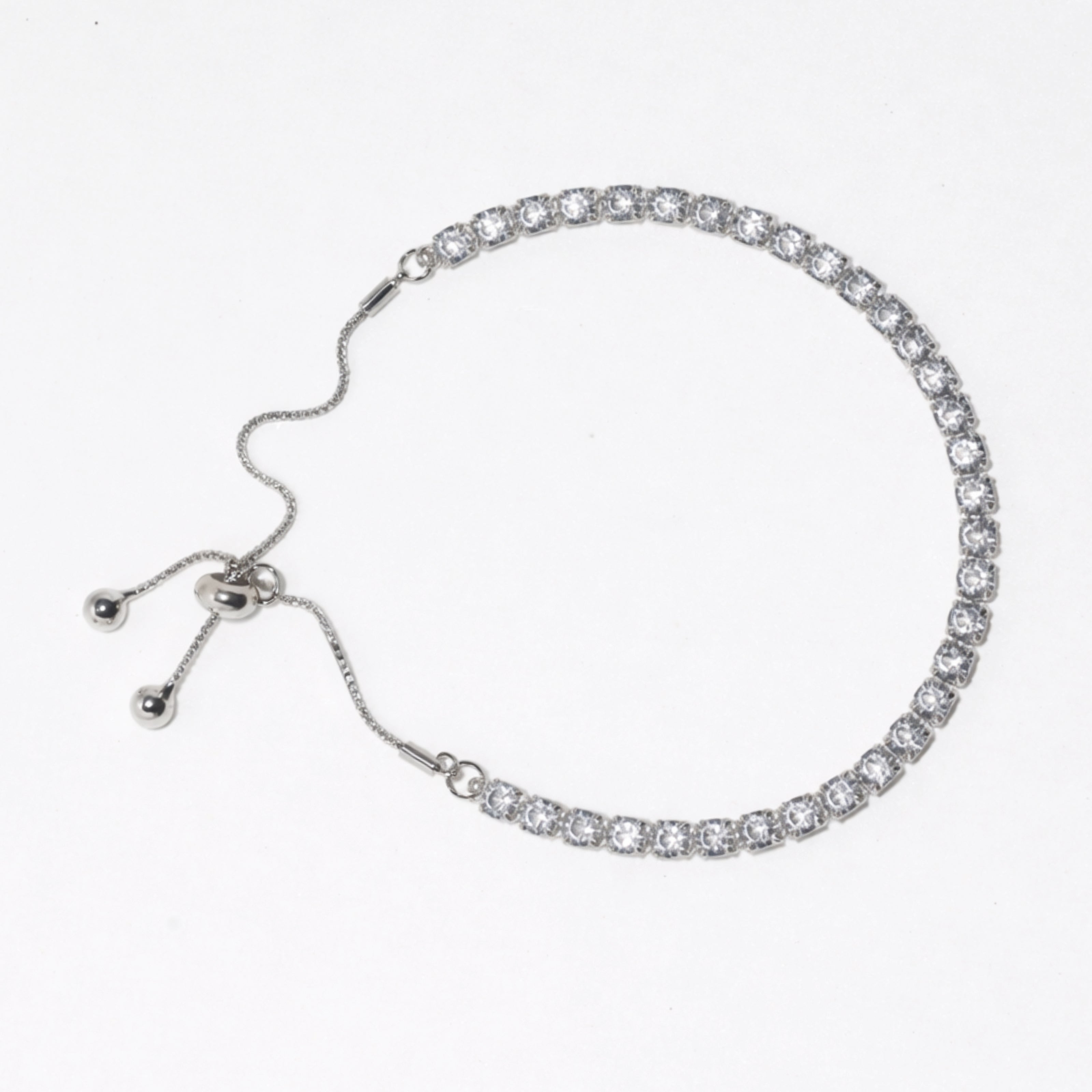 Adjustable Cubic Stone Bracelet