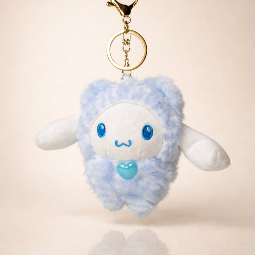 Mini Sky Blue Bunny Plush