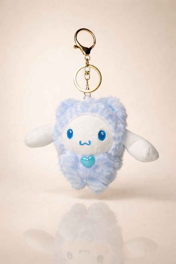 Mini Sky Blue Bunny Plush