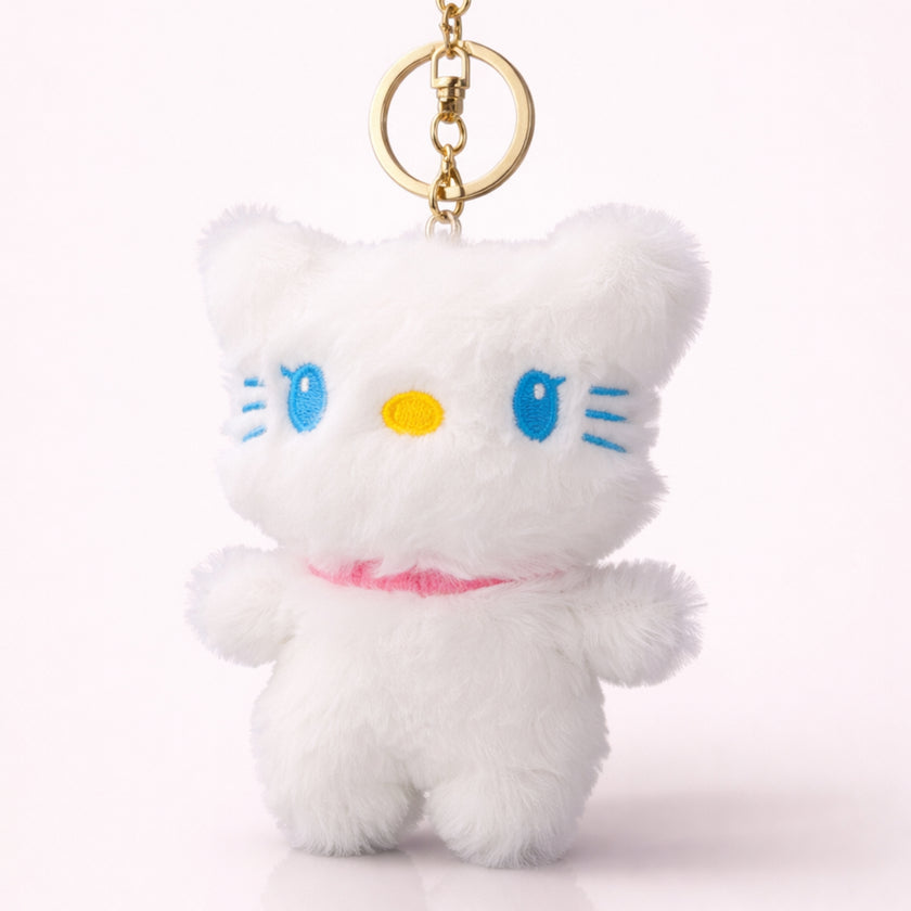 Pink Collar Fluffy Kitty