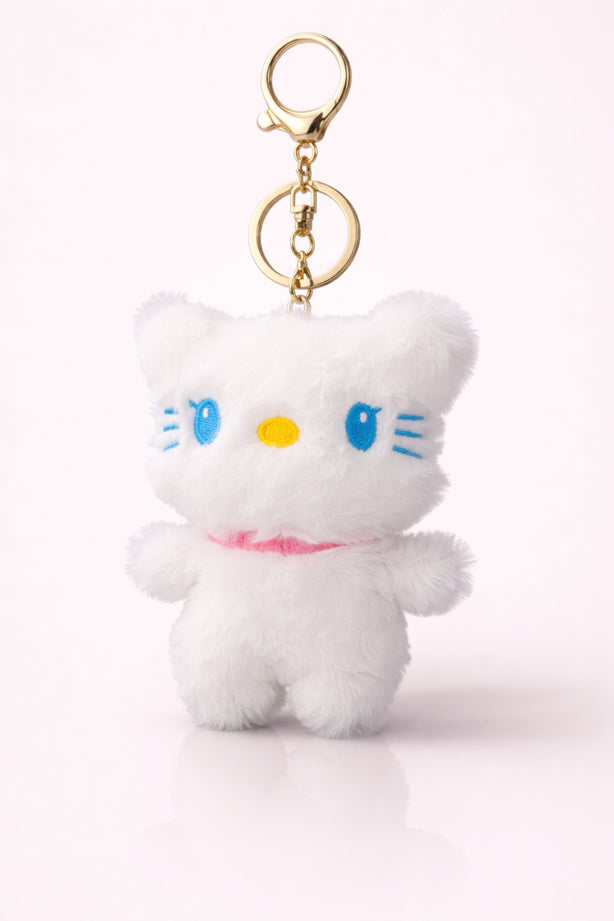 Pink Collar Fluffy Kitty