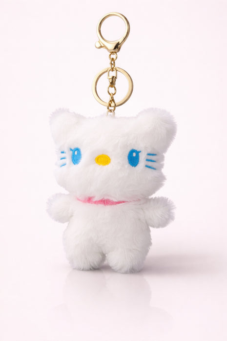 Pink Collar Fluffy Kitty