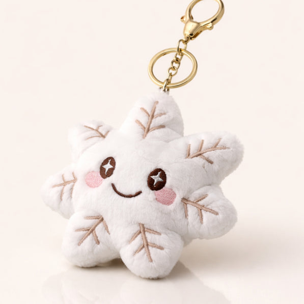 Snowy Blush Star Plush