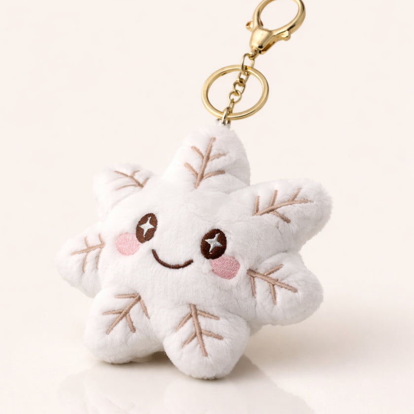 Snowy Blush Star Plush