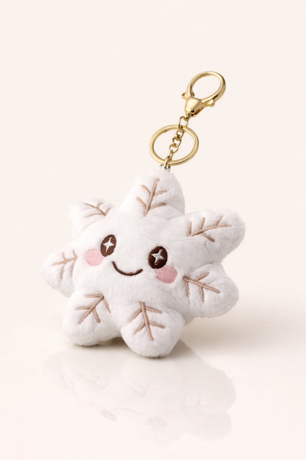 Snowy Blush Star Plush