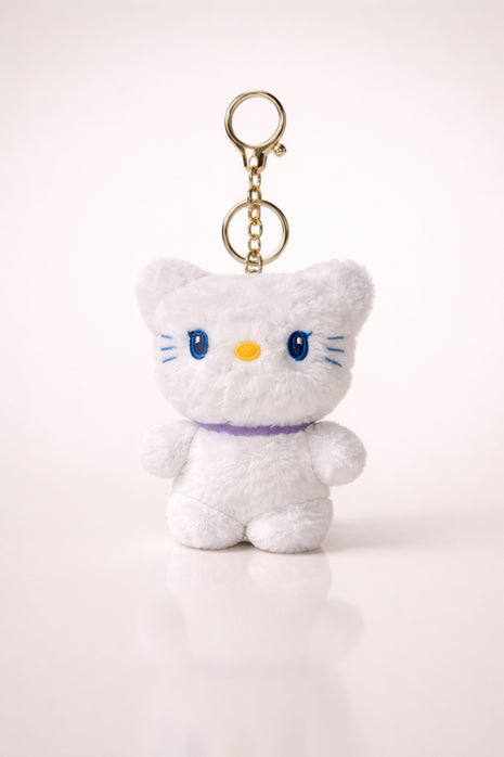Purple Collar Fluffy Kitty