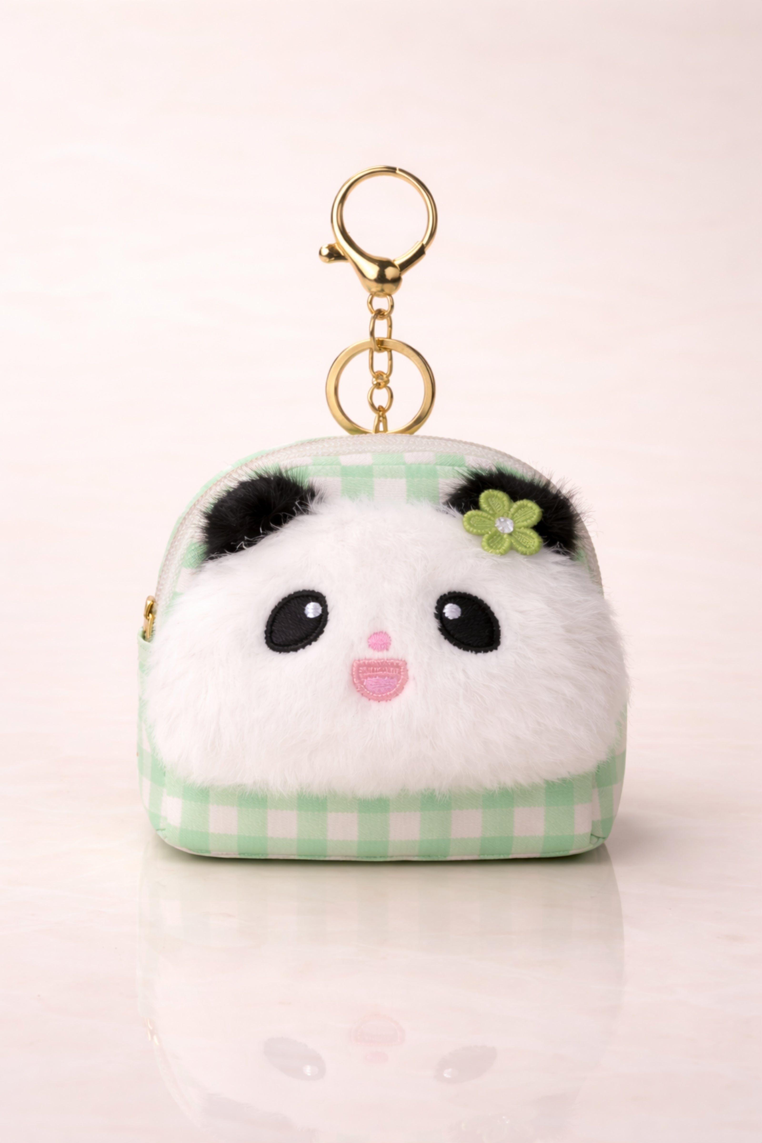Green Panda Bag Charm