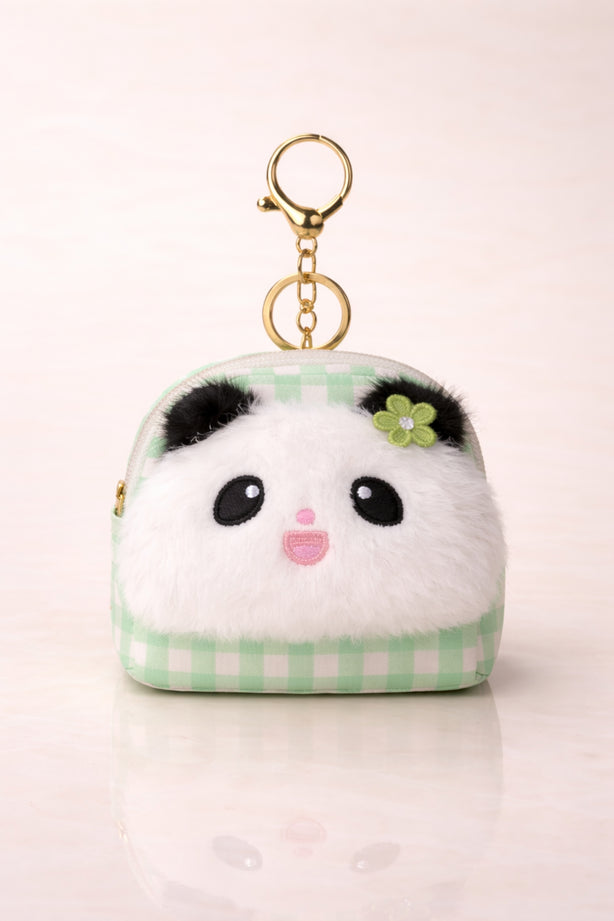 Green Panda Bag Charm