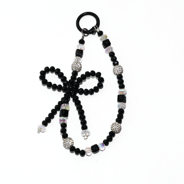 Onyx Bow Statement Charm