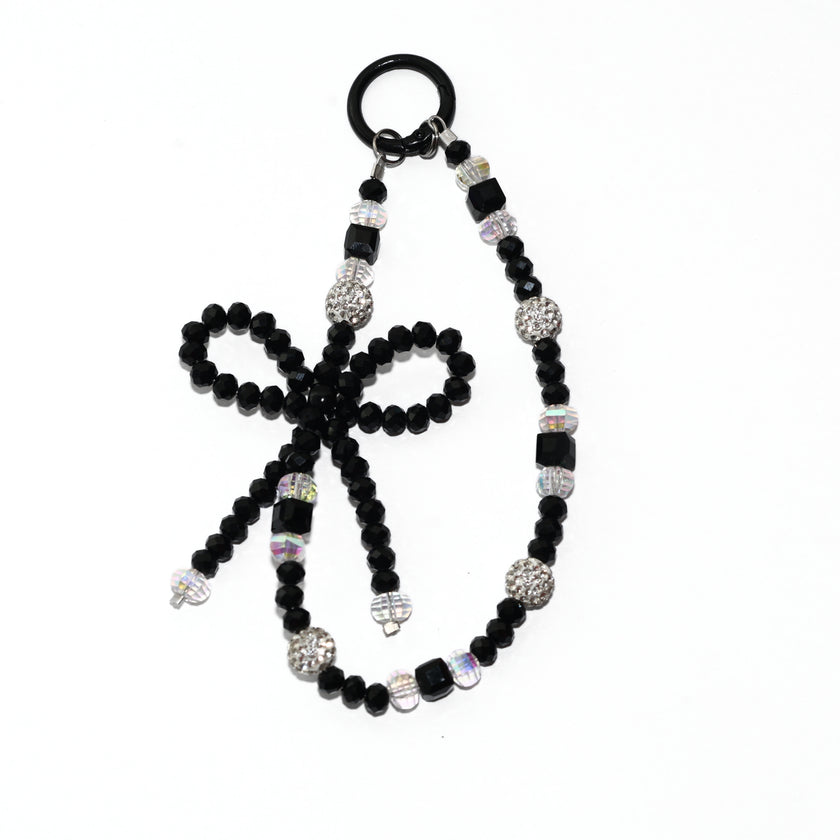 Onyx Bow Statement Charm