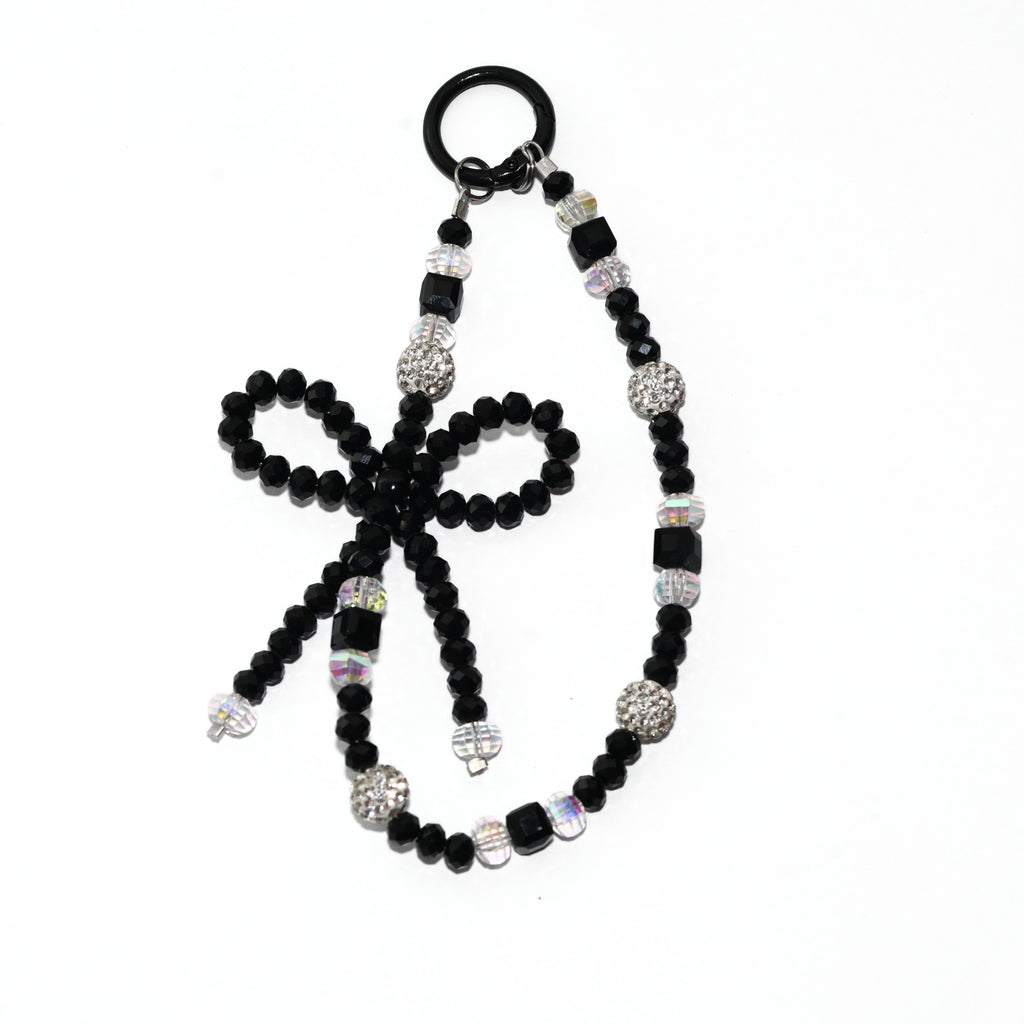 Onyx Bow Statement Charm