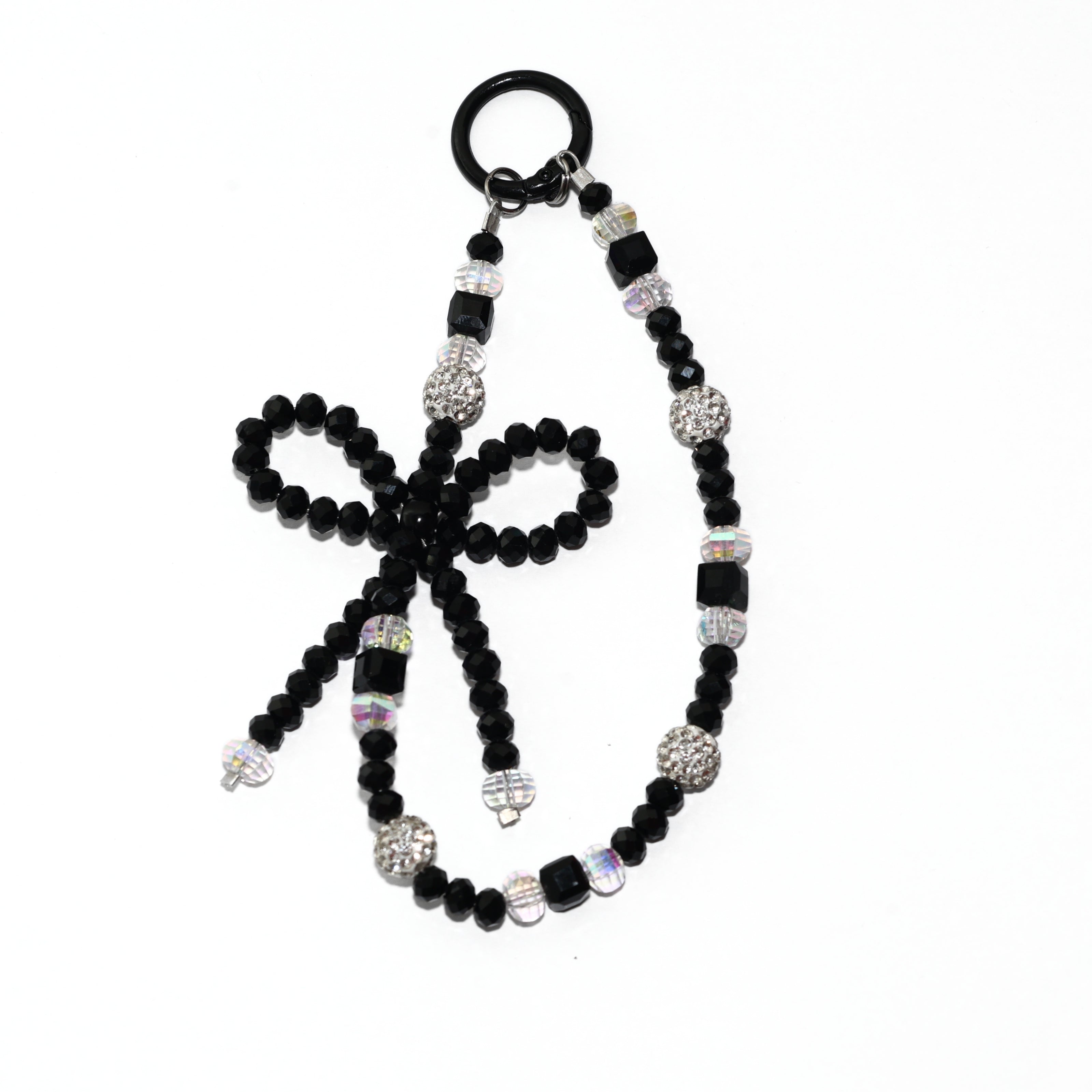 Onyx Bow Statement Charm
