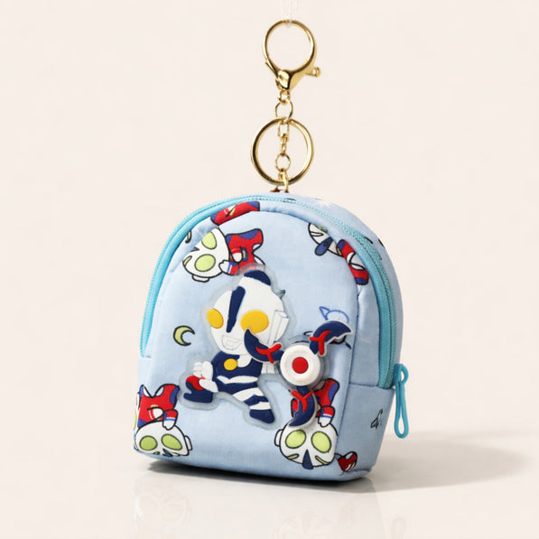 Mini Blue Robot Bag Charm