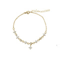 Golden Bloom Sparkle Bracelet