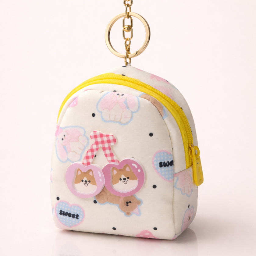 Yellow Mini Bag Charm