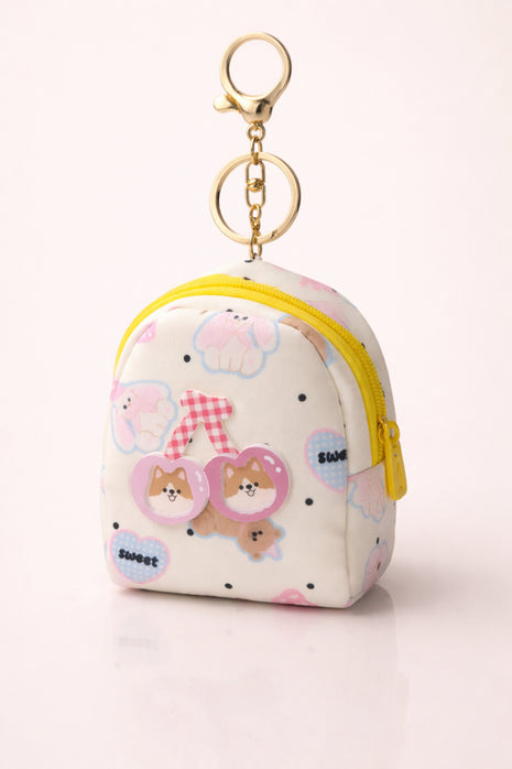 Yellow Mini Bag Charm