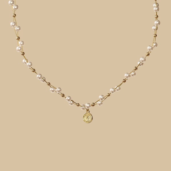 Perle Flottante Necklace