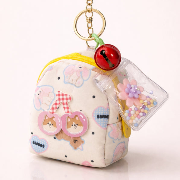 Yellow Mini Bag Charm