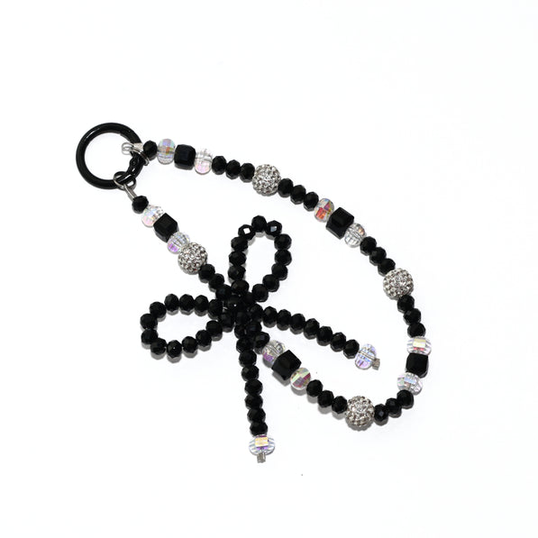 Onyx Bow Statement Charm