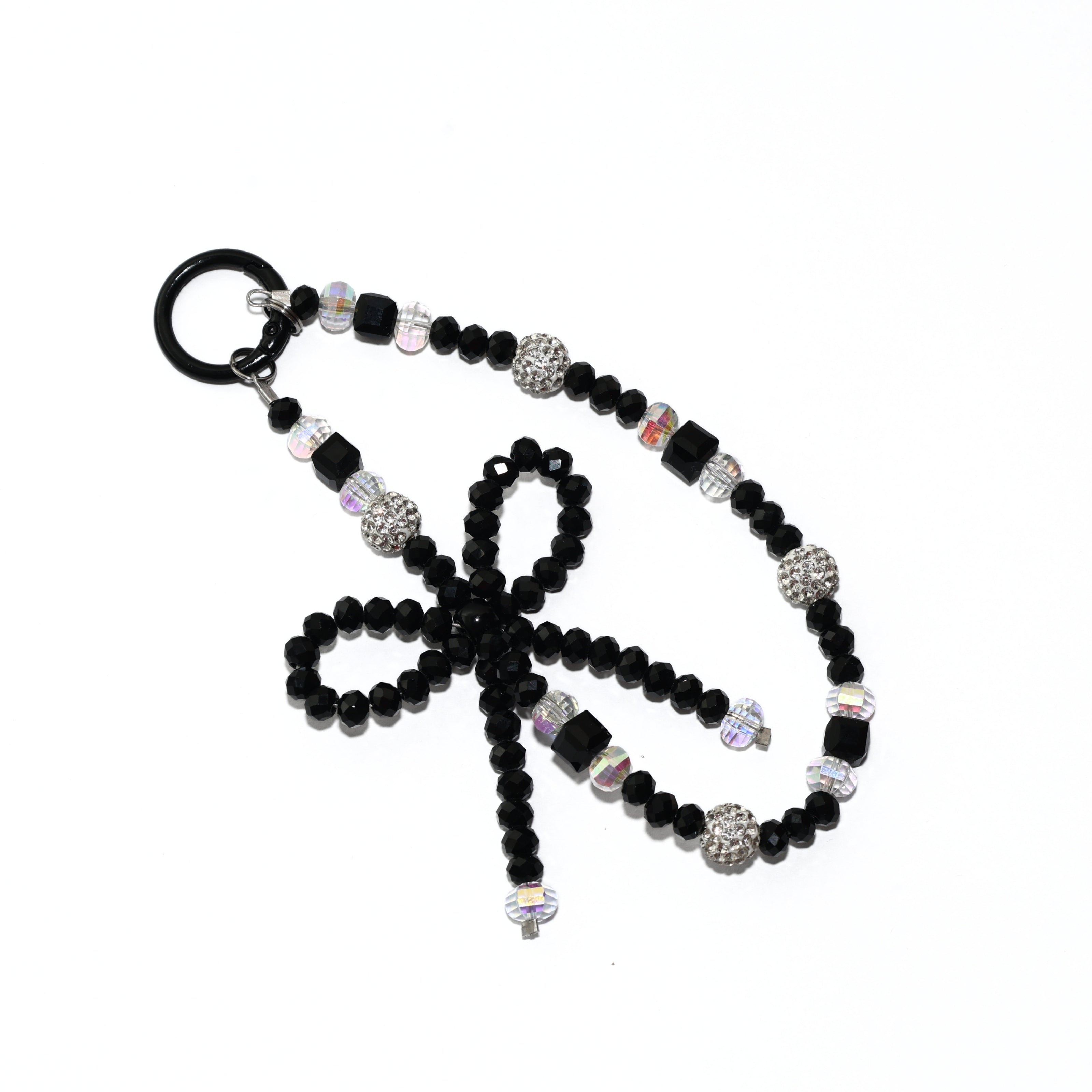 Onyx Bow Statement Charm