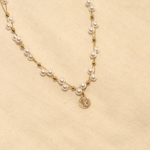Perle Flottante Necklace