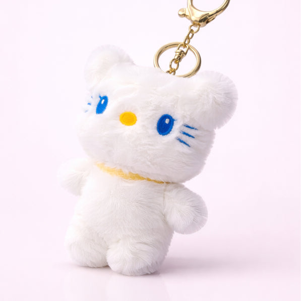 Peach Collar Fluffy Kitty