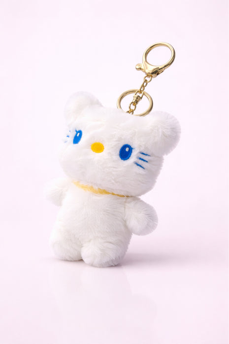 Peach Collar Fluffy Kitty