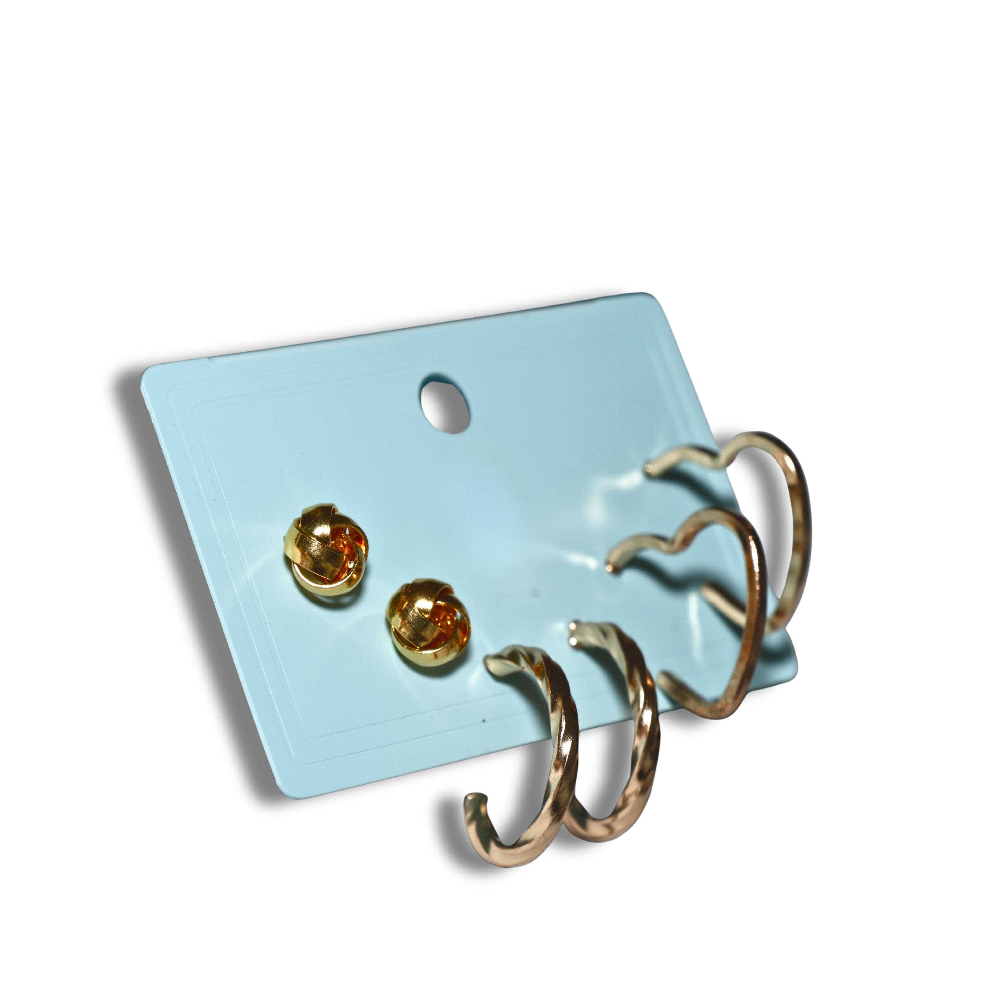 Spiral Heart Hoop Duo