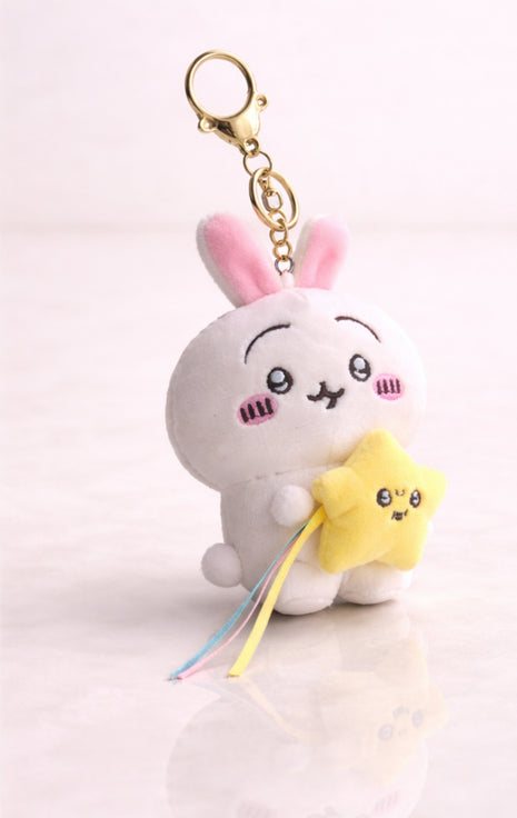 Pink Bunny Star Plush