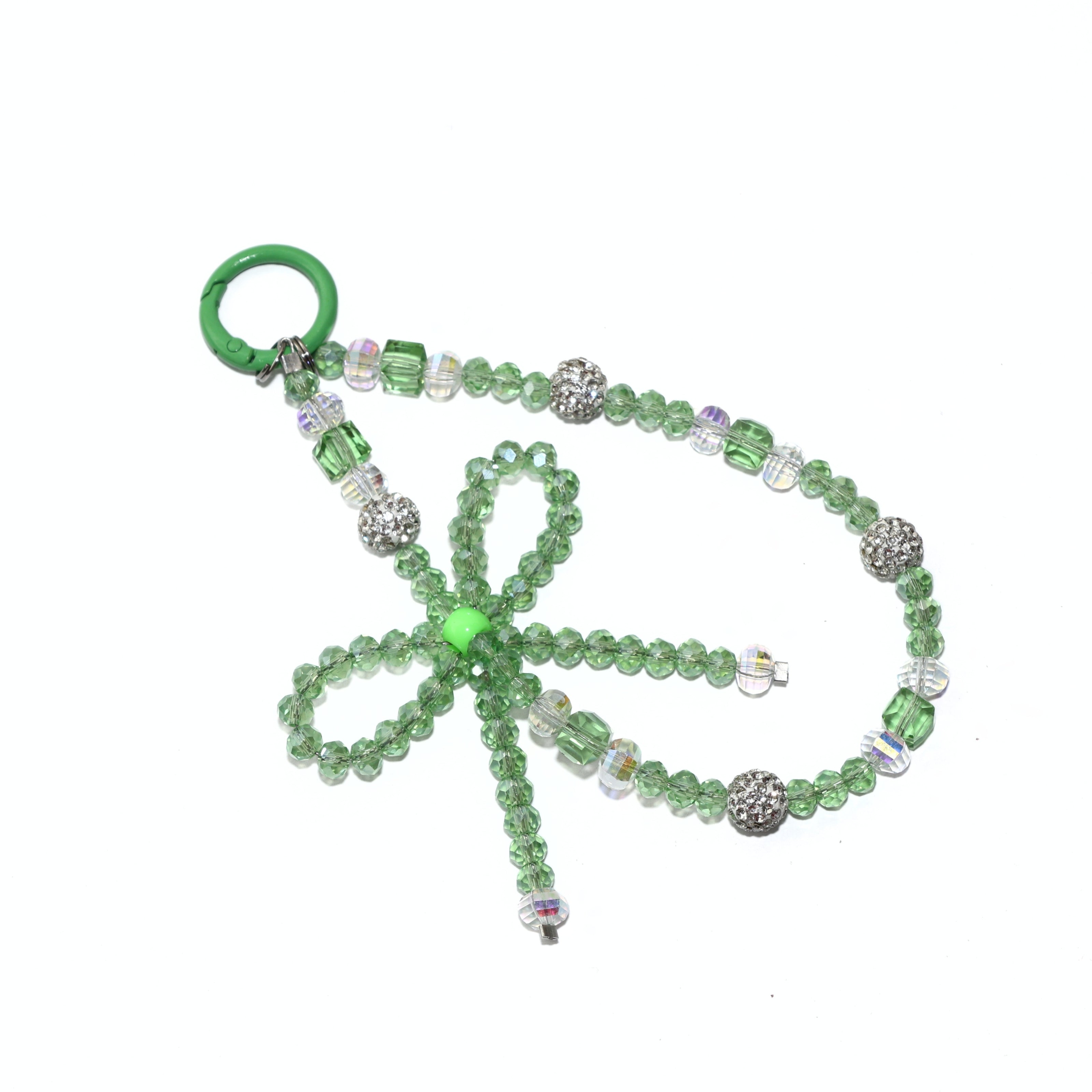 Emerald Bow Opulence Charm