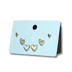 Classique Heart Stud Set