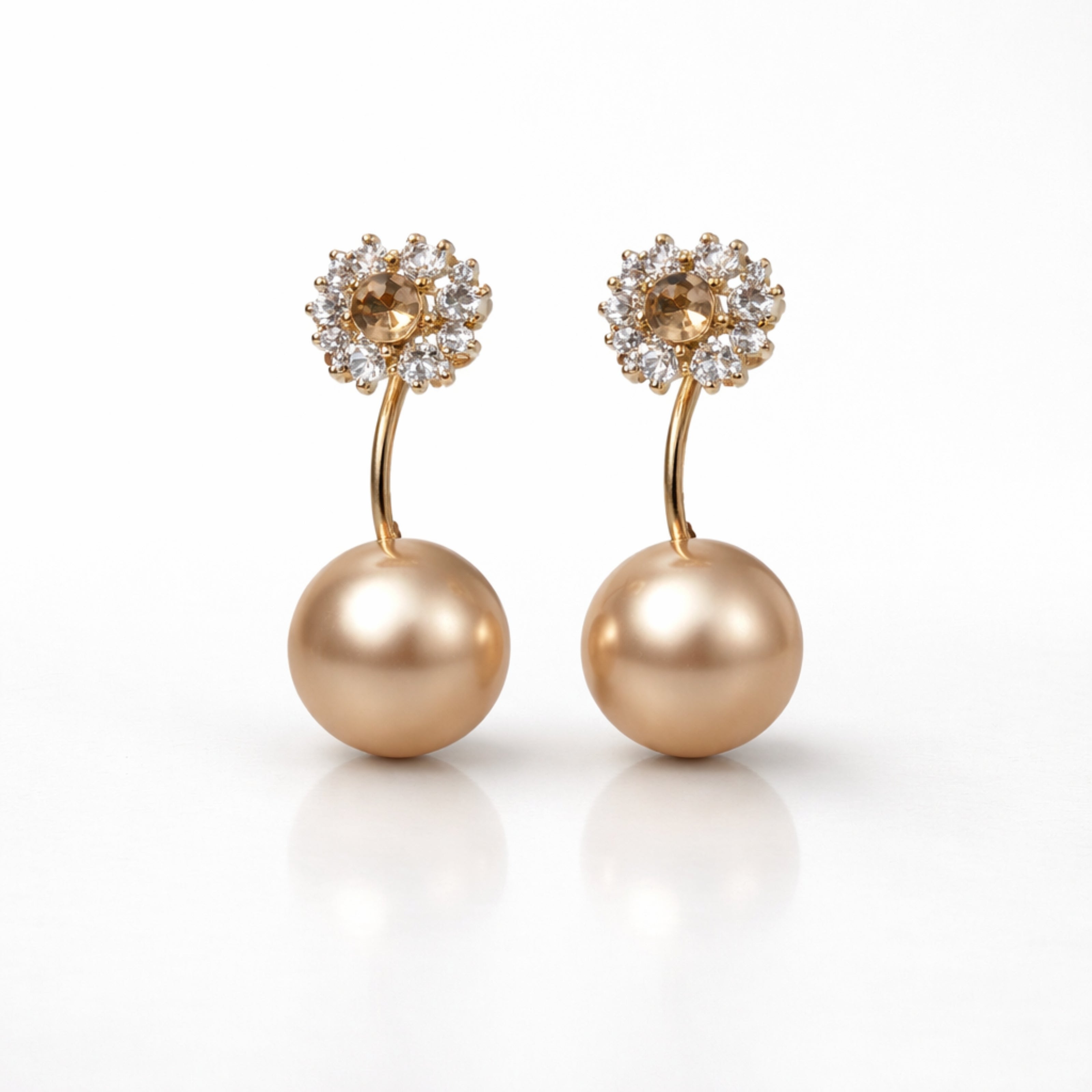 Twice Chic Pearl Earrings