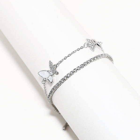 Pavé Butterfly Bracelet