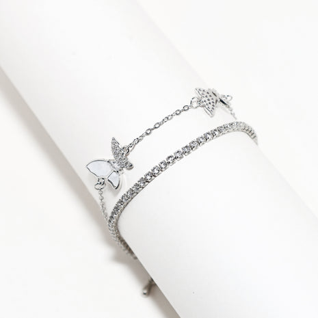 Pavé Butterfly Bracelet