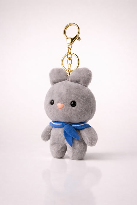 Scouty Grey Bunny Charm