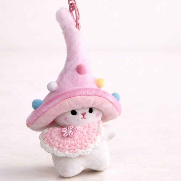Pink Wizard Bunny Charm