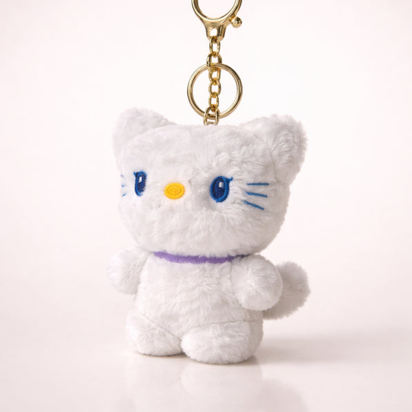 Purple Collar Fluffy Kitty